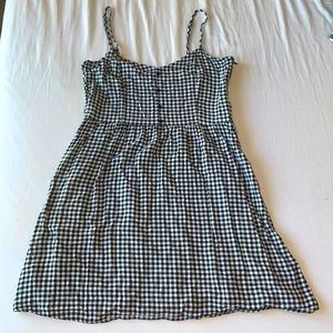 H&M gingham mini dress